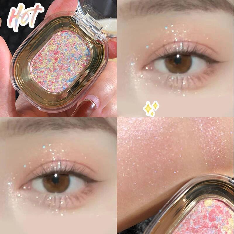 aron Grey Eyeshadow Palette Matte Shimmer Eye Shadow Base Makeup Earth Brown Pigment Blush Contour Powder Single Color Palet