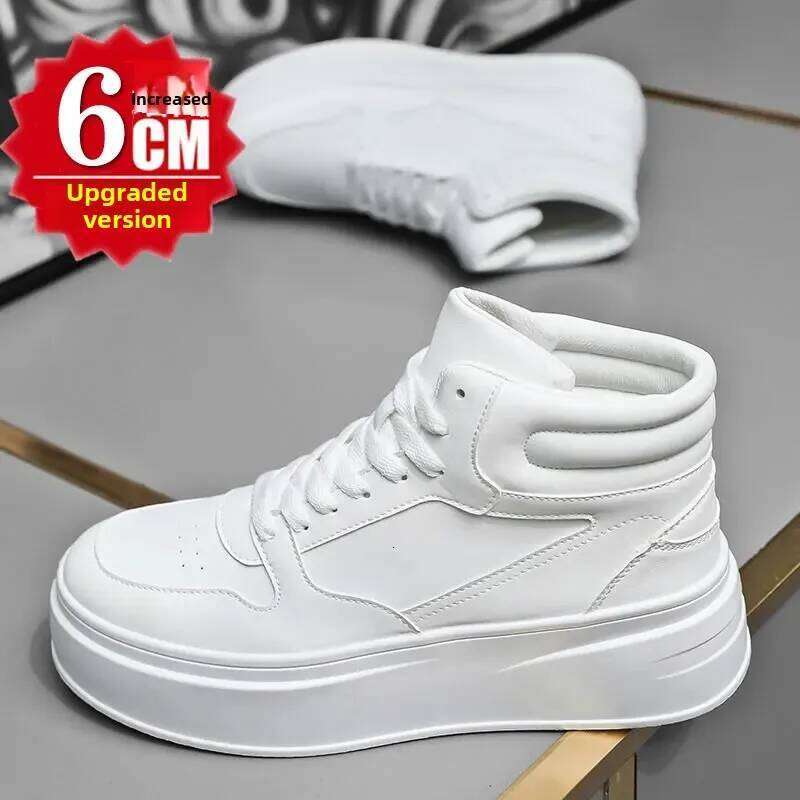 Invisible Inner Height Increase Of 12Cm Thickened Sneaker Sole Korean Style Cake Sneakers For COS Role Playing Summer Casual Spo