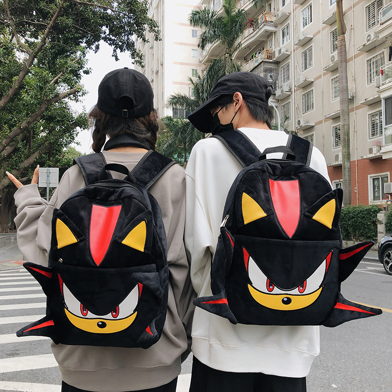 Free Shipping Designer Backpack New Student Large Capacity Versatile Backpack Casual Cute Plush Cartoon Couple Bag Outsourcing