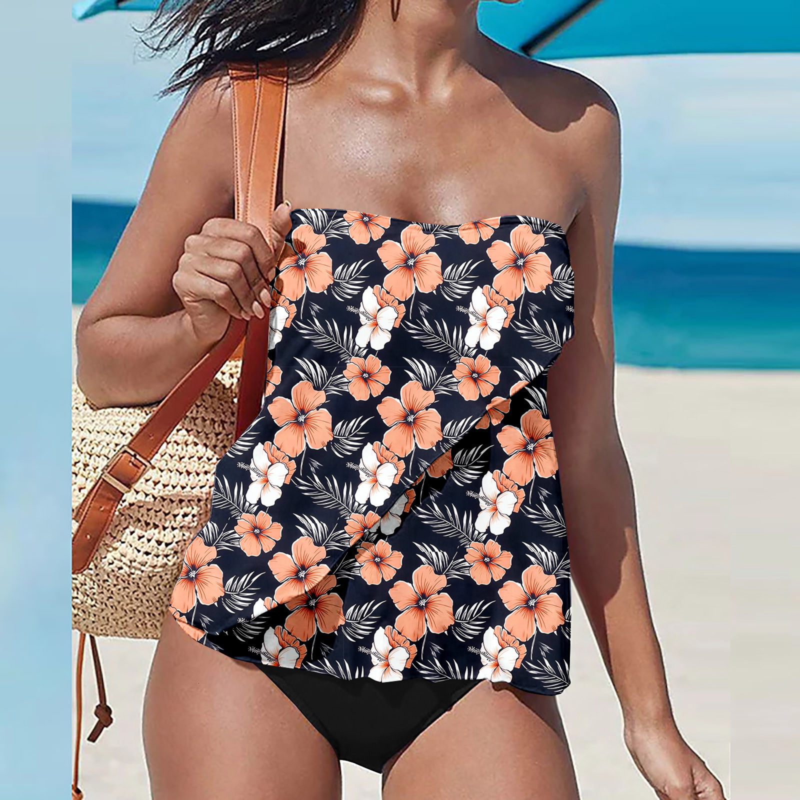 Outdoor Summer Beach Sexy Womenfree Shipping 2025 New Designer Shoes 2025 New Bikini Women's Split Swimsuit Sexy Biki