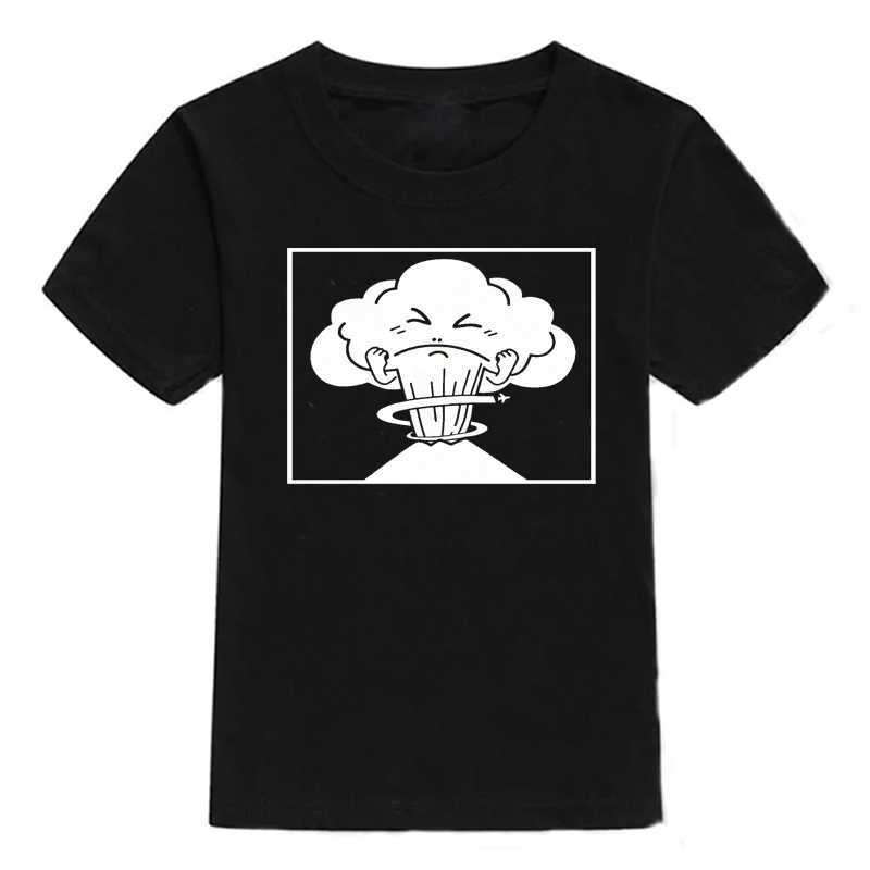 2024 New Summer Boys T Shirt Skull Fashion Cartoons Cotton Short Sleeve Children T-Shirt Kids Tops For Girls Boys Clothes 2-10Y T250603