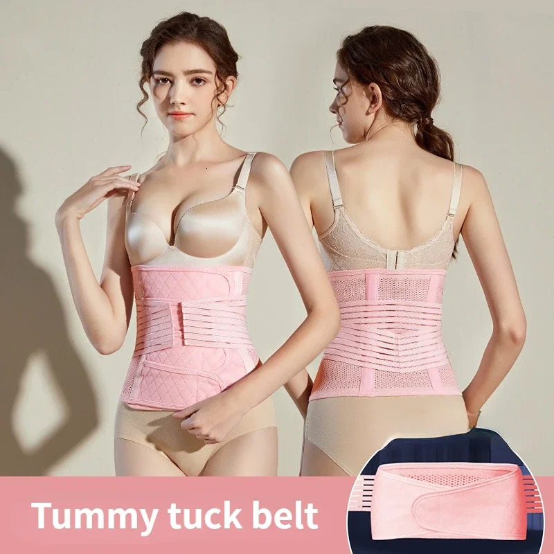 Waist Trainer Body Shaper Shapewear Womens Tummy Tuck Belt Contouring Elastic Band In All Seasons Postpartum Tummy Belt 250528