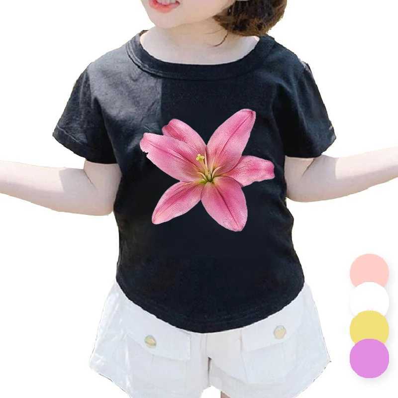90s Cute Flower Girl Love Kid Child Summer Kawaii Kid T-Shirt For Children Tops Fashion Tee Outfits Baby Tshirt Clothing T250603