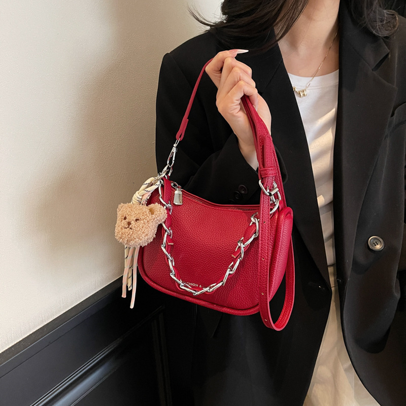 designer High-Quality Soft Leather Underarm Bag for Women 2025 New Niche Design Single Shoulder Bag Fashion Versatile Stylish Crossbody Bag