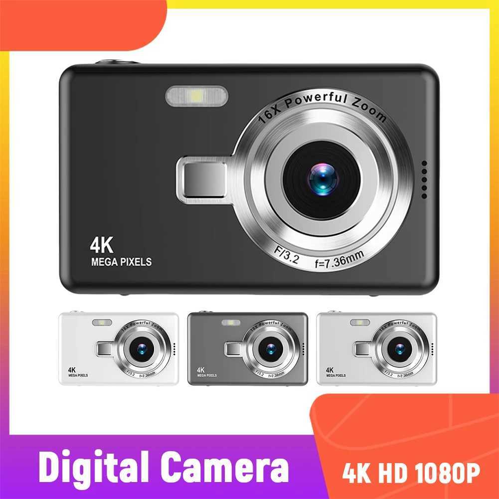 4K HD 1080P Digital Camera Anti-Shake Autofocus Vlogging Camera 2.4 Inch IPS Sn Photography Camera for Photography and VideoXJ250603