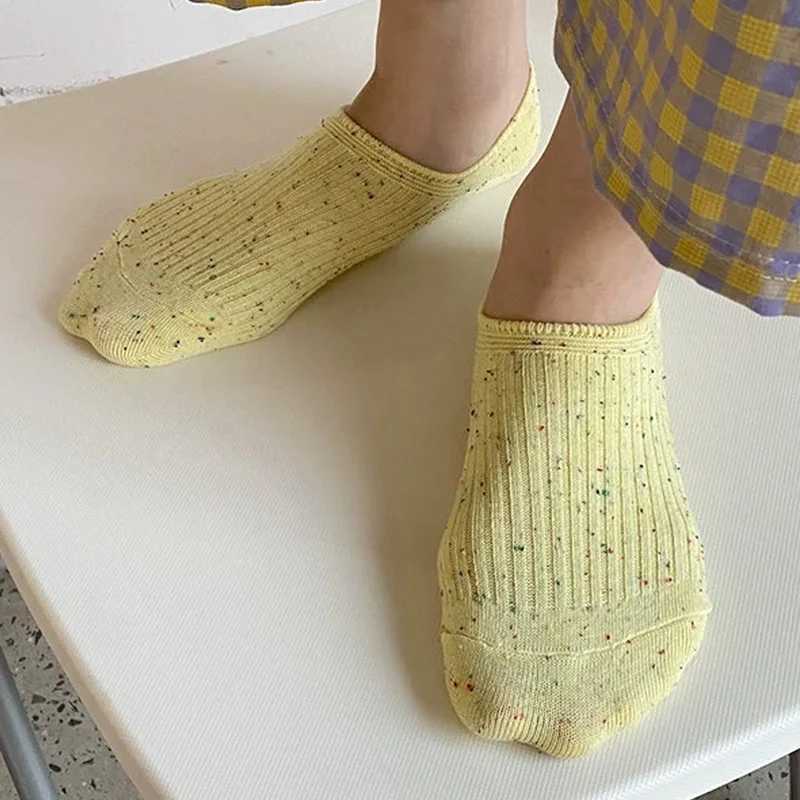 10/20 pairs Random shipment of Korean style short socks womens summer thin boat socks low cut shallow invisible short socks T250602