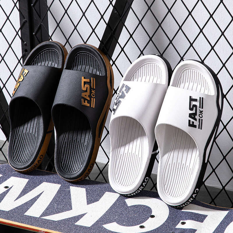 Summer indoor anti slip hotel bathroom shower outdoor men's slippers, women's sandals, casual and comfortable