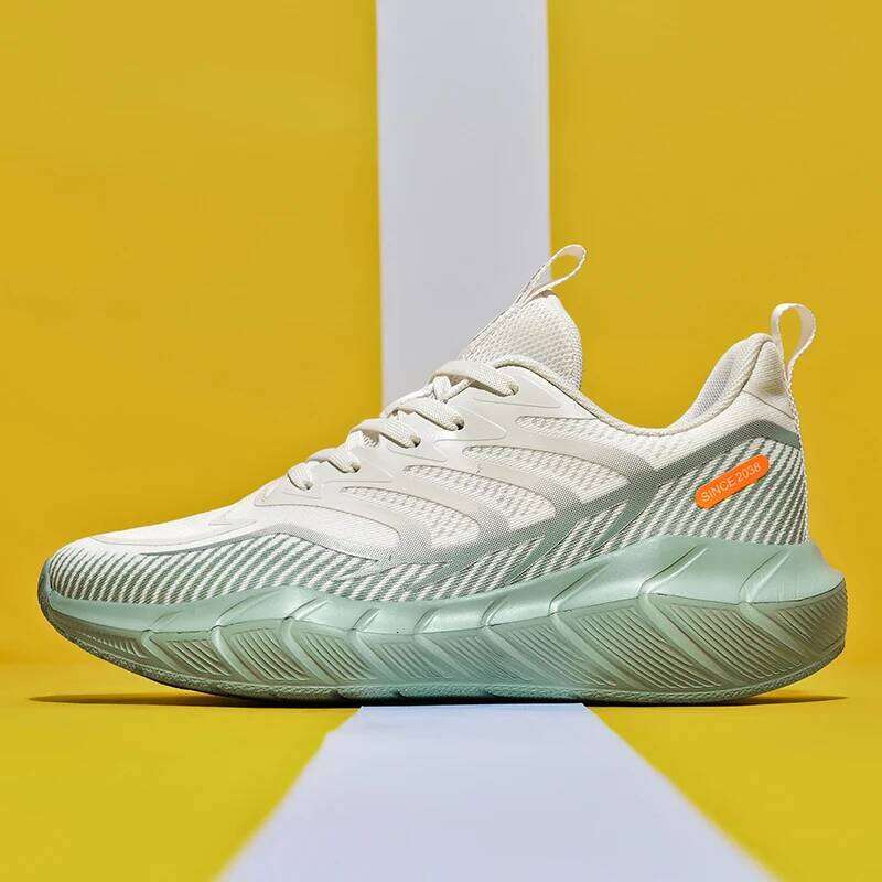 2025 New Men's Breathable Lightweight Sneakers, Fashion Running Shoes for Walking, Comfortable Casual Athletic Shoes, Daily Wear