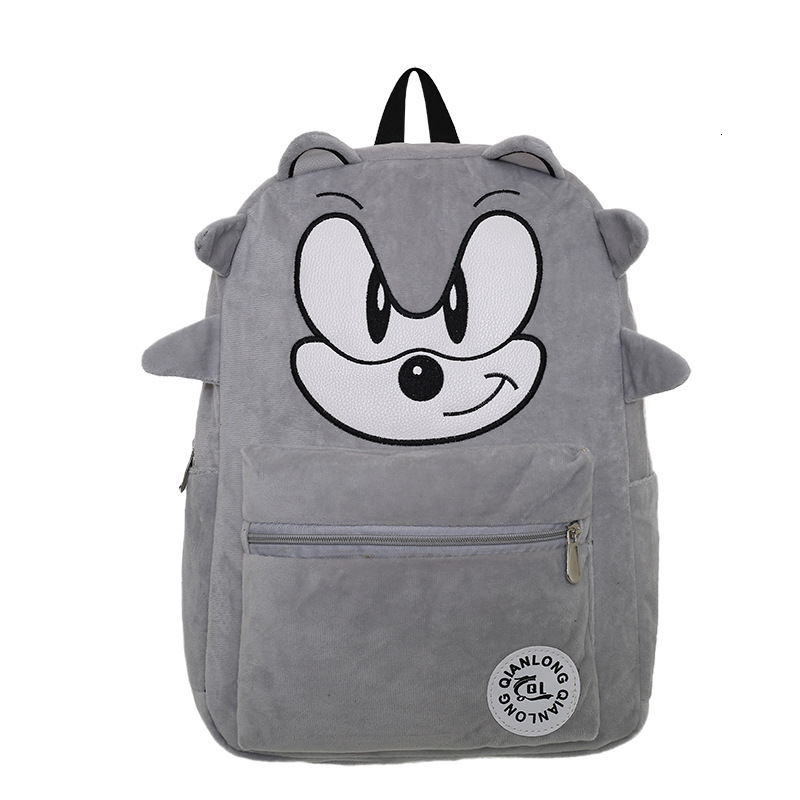 Free Shipping Designer Backpack New Student Large Capacity Versatile Backpack Casual Cute Plush Cartoon Couple Bag Outsourcing