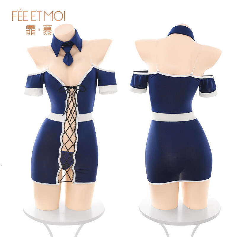 Spell Lingerie Porn Suits Feimu Night Voyage Gorgeous Travel Off Shoulder Uniform Set Hollow Out Sexy Lingerie Pure Desire Temptation Role Play Sexy L