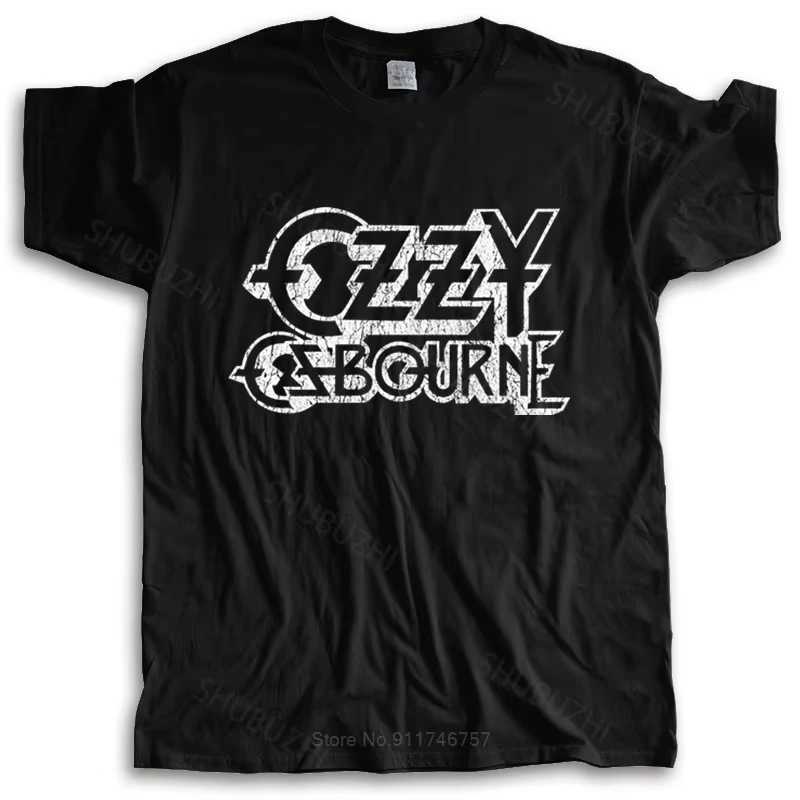 T-shirt Men Summer Top Tees Ozzy Osbourne Vintage T-Shirt Summer Paired T Shirts New Fashion Tee-shirt Man Tee W250603