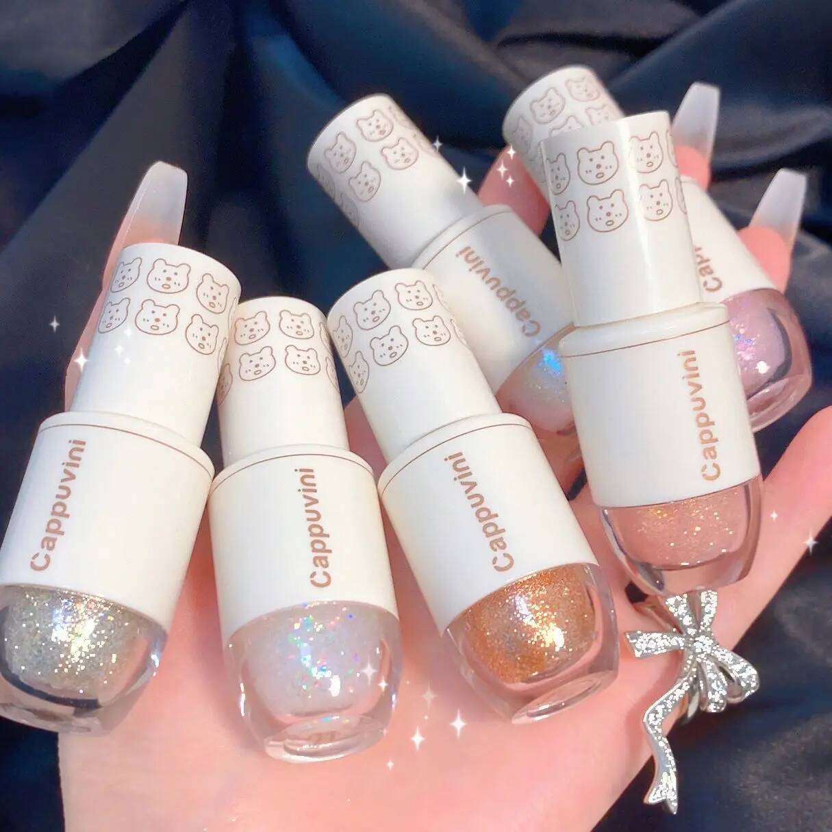 Pearlescent Shadow Eyeliner Liquid Eyeshadow Glitter Highlight Cosmetic Shimmer Brighten Lying Silkworm Eye Makeup Cosmetics