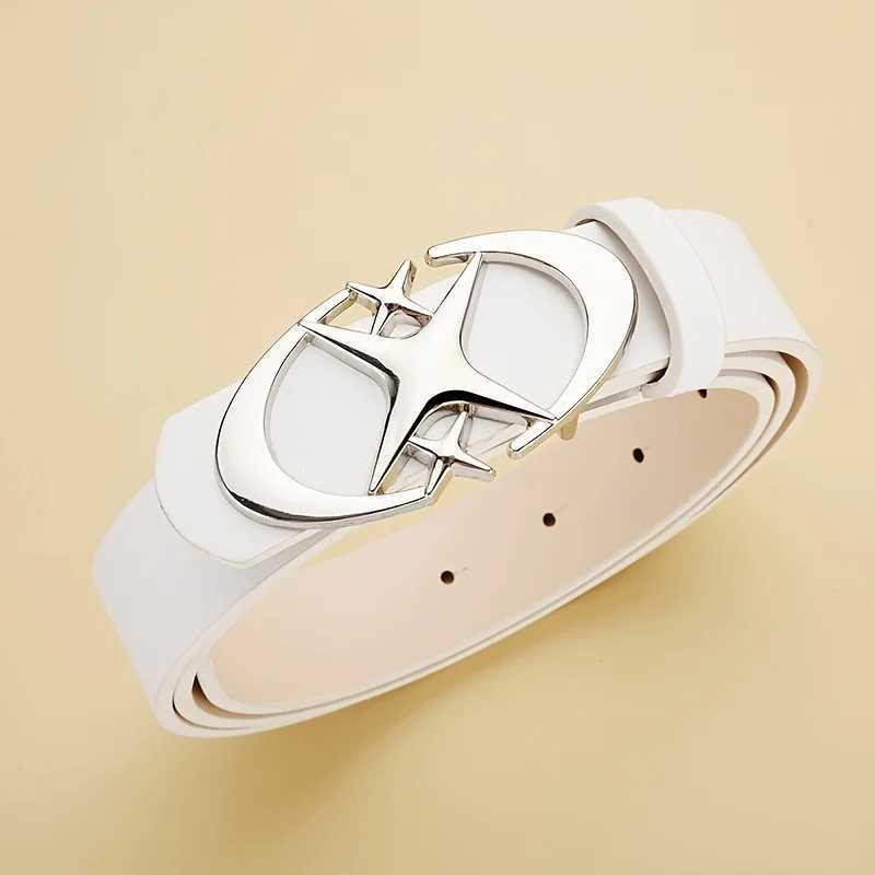 1pcs Mens Belt Punk Star Buckle Belt Design Cross Metal Vintage Gothic Men Women Y2K Belt Neutral Belts-Pair with Pants Jeans XJ250602