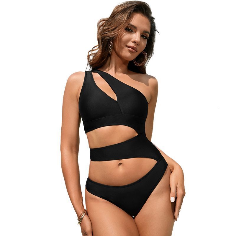 Outdoor Summer Beach Sexy Women Free Shipping 2025 New Designer Shoes New Sexy Solid Color One-piece Swimsuit For 2025