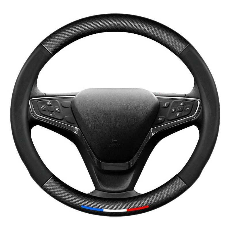 For Chevrolet Aveo Bolt Onix Cruze Spark Cavalier Colorado Lacetti Trailblazer Silverado Tahoe Traverse Car Steering Wheel Cover R250603