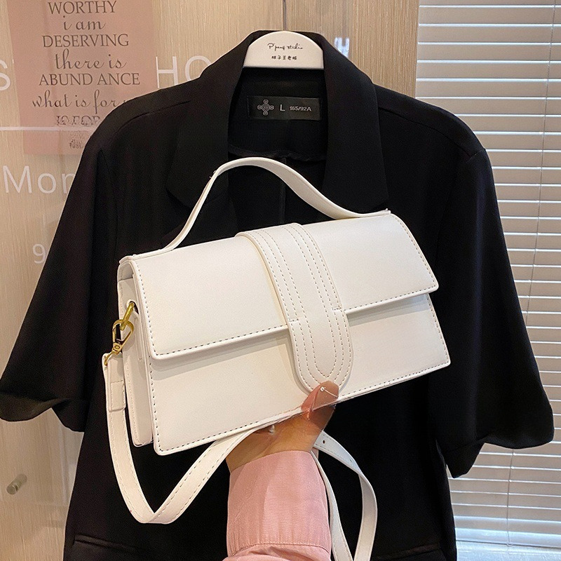 High quality brand new high-quality free designer bag new simple letter shoulder bag niche popular multi-functional crossover square bag new free desi