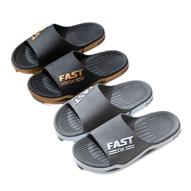 Summer indoor anti slip hotel bathroom shower outdoor men's slippers, women's sandals, casual and comfortable