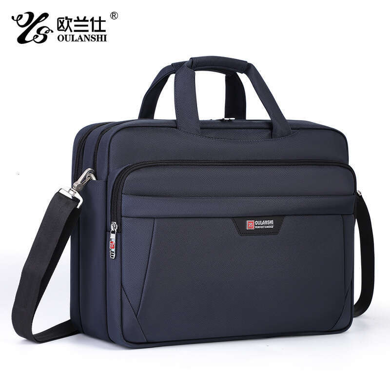 New Men's Laptop Portable Handbag Foldable Suit Shoulder Business Travel Crossbody Bag