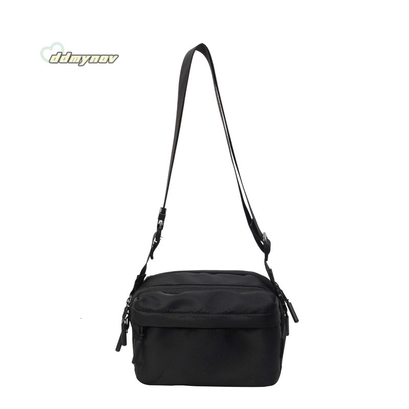 Minimalist Casual Single Shoulder Small Oxford Cloth Strap Large Capacity Unisex Commuter Women's Crossbody Bag ddmynov