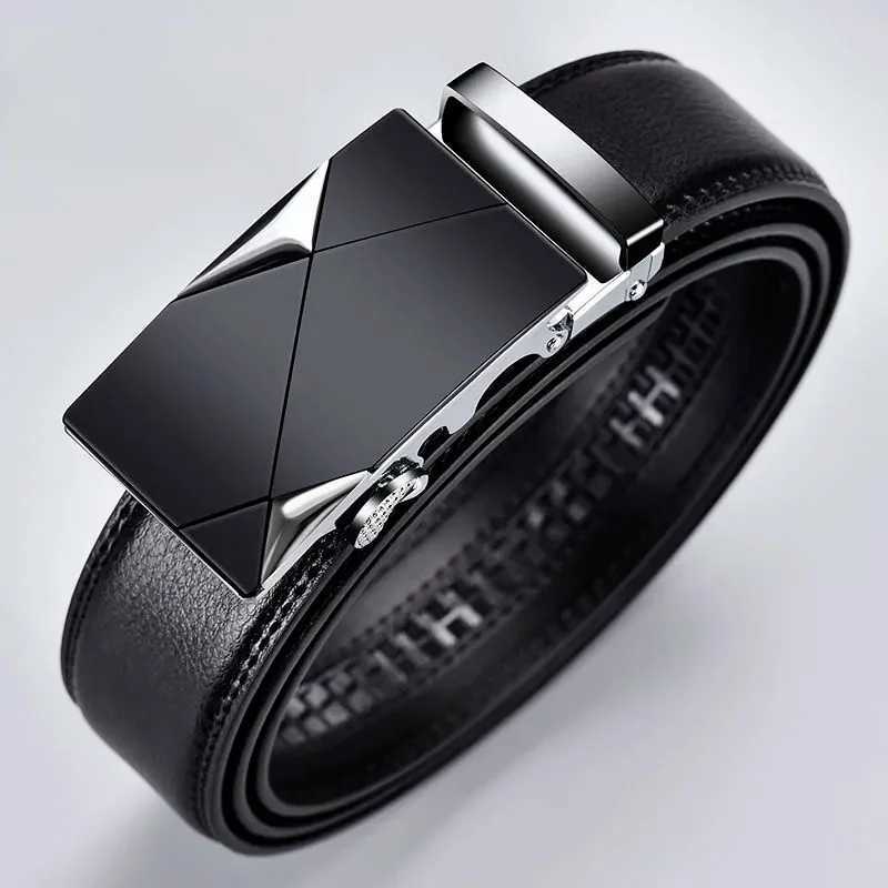 Belts Famous Brand Designer Belt Men Plus Size 130 140 150 160 170cm High Quality PU Leather Luxury Belts Metal Automatic Buckle XJ250602