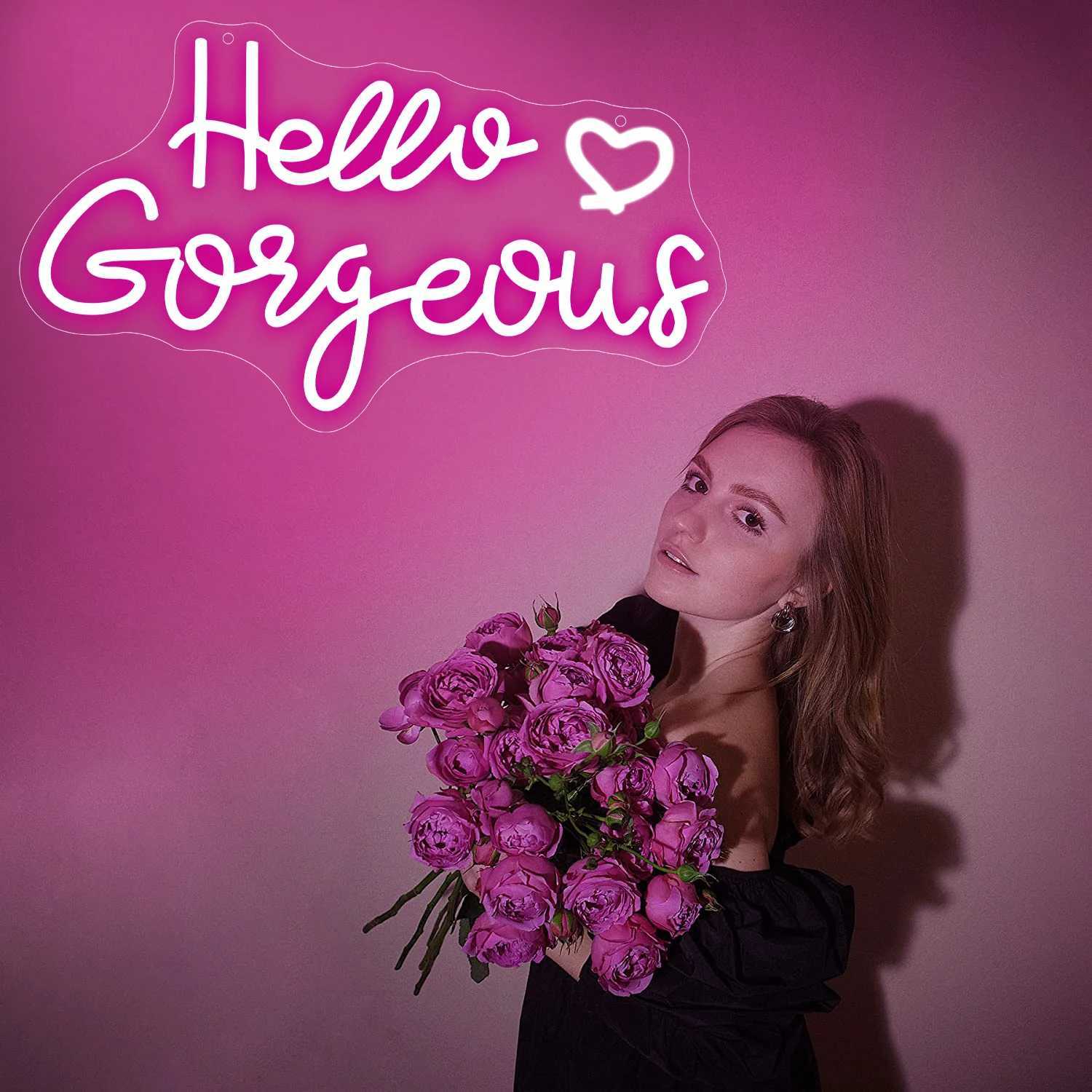 Pink Neon Signs Boys Girls Room Decorative Neon Signs Wedding Birthday Party Bar DecorXJ250602