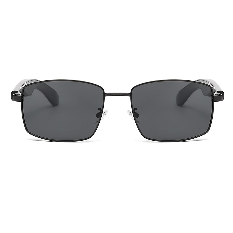 Smart black technology bluetooth glasses headset men and women anti-blue light can be equipped with myopia glasses color changing sunglasses hot-sale 