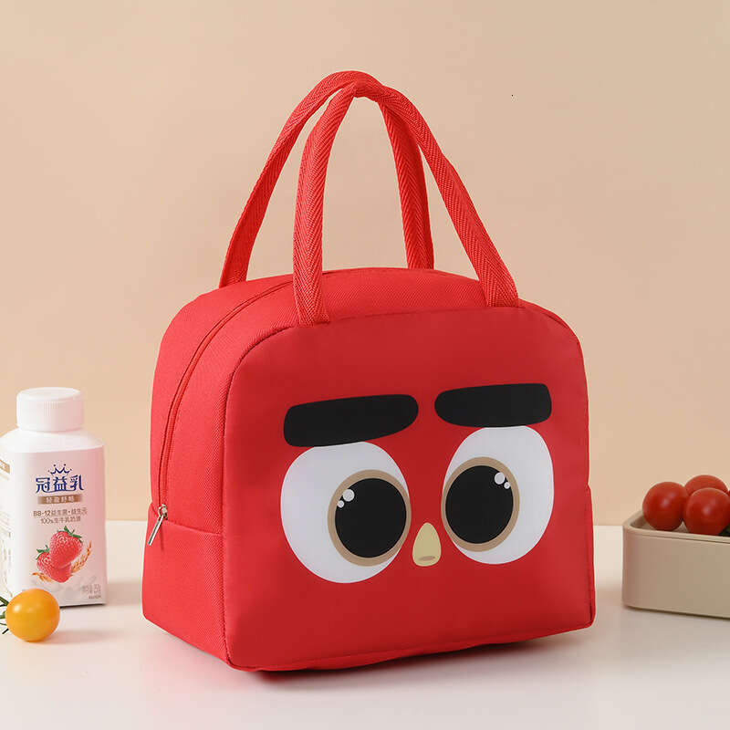 Thickened Portable Cartoon Meal Handheld Box Insulated Cooler Lunch Bag