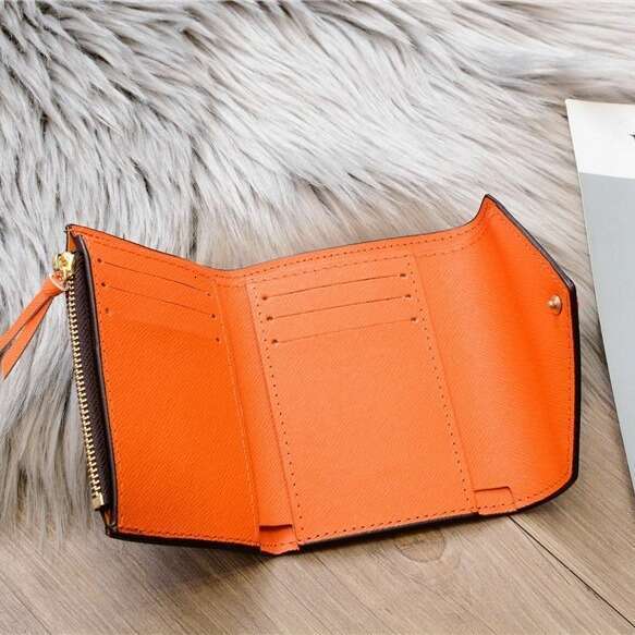 High-Quality Trendy Fashion Classic Short Printed Credit Card Holder 41938