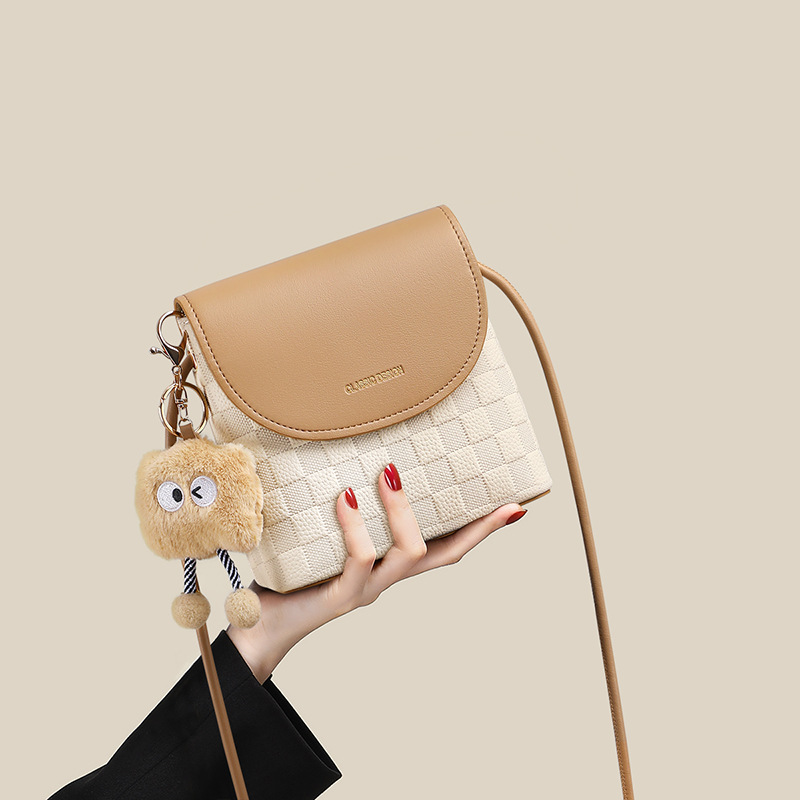 High Quality And Fashionable Women's Handbag 2025 New Crossbody Bag Mini Premium Leather Women's Single Shoulder Small Square Bag Luggage
