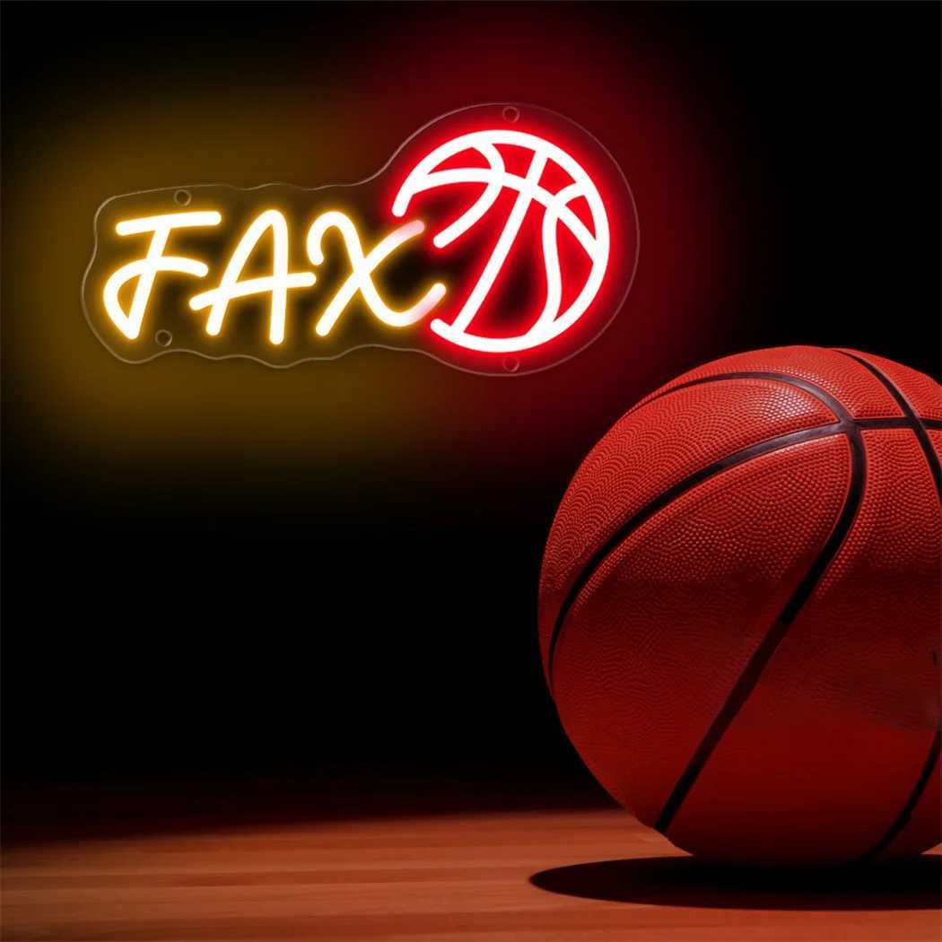 Custom Basketball Neon Sign USB Powered Adjustable LED Brightness Customizable Design for Gift Birthday Custom Neon Signs XJ250602