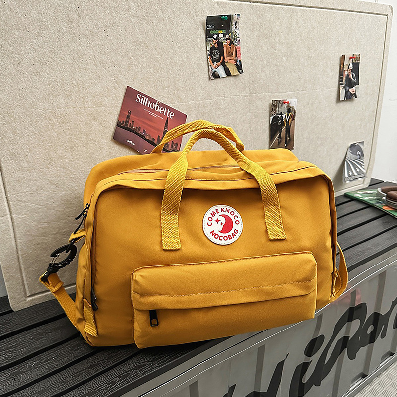 New Three-in-One Solid Color Handbag College Student School Bag Waterproof Arctic Travel Backpack