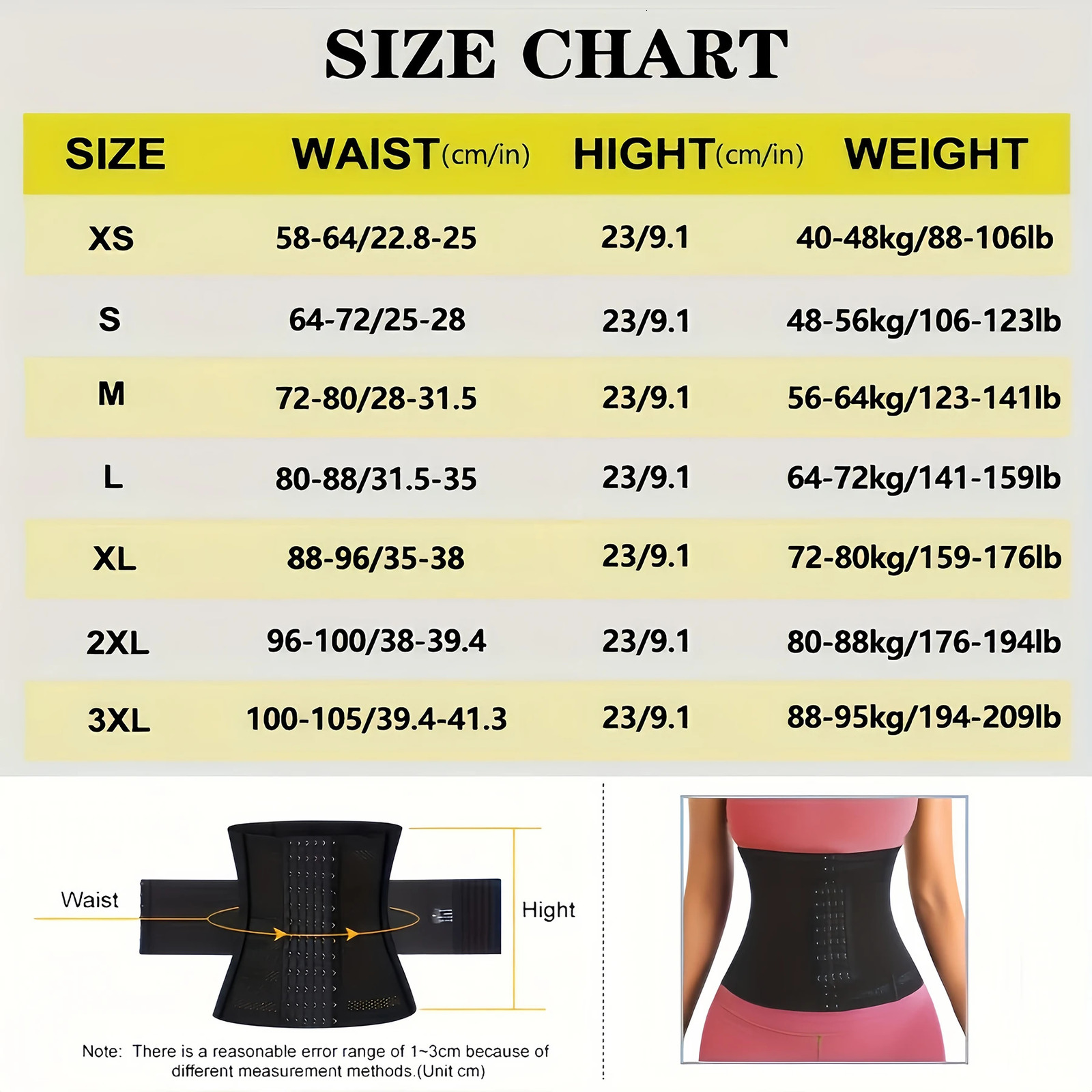 Waist Trainer for Women Underbust Waist Cincher Corset Tummy Control Sport Girdle Hourglass Body Shaper 250528