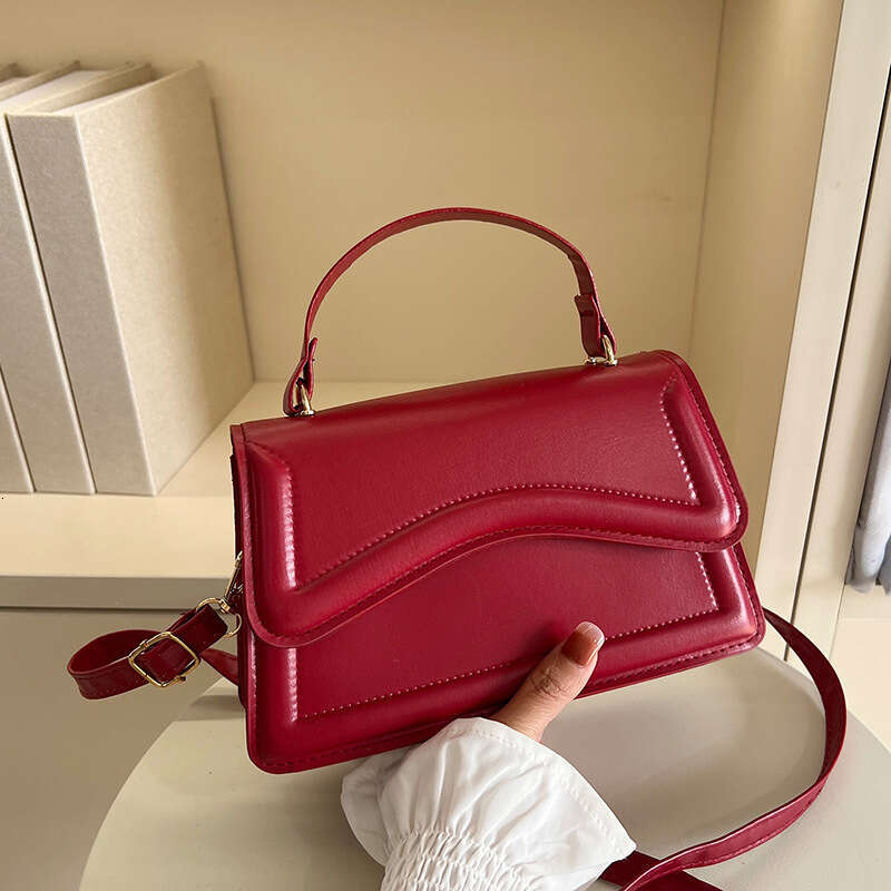 2025 Spring New Fashion Simple Niche Design Small Square Casual Handbag Trendy Stylish Crossbody Bag