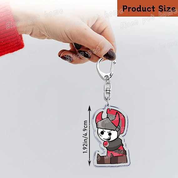 Popular Video Games Keychains for Accessories Bag Medkit Subspace Valk Keychain Ring Jewelry Fans Gifts Cute Cartoon Keyrings XJ250602
