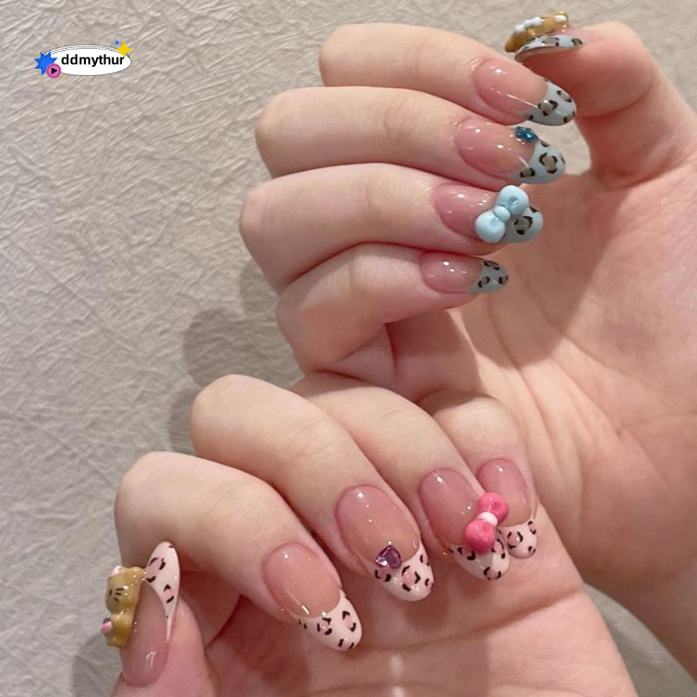 10 Pieces of Code-Separated Rich Girl Fairy Temperament Sparkling Atmosphere Internet Celebrity Style Detachable Wearable Nail Stickers ddmythur