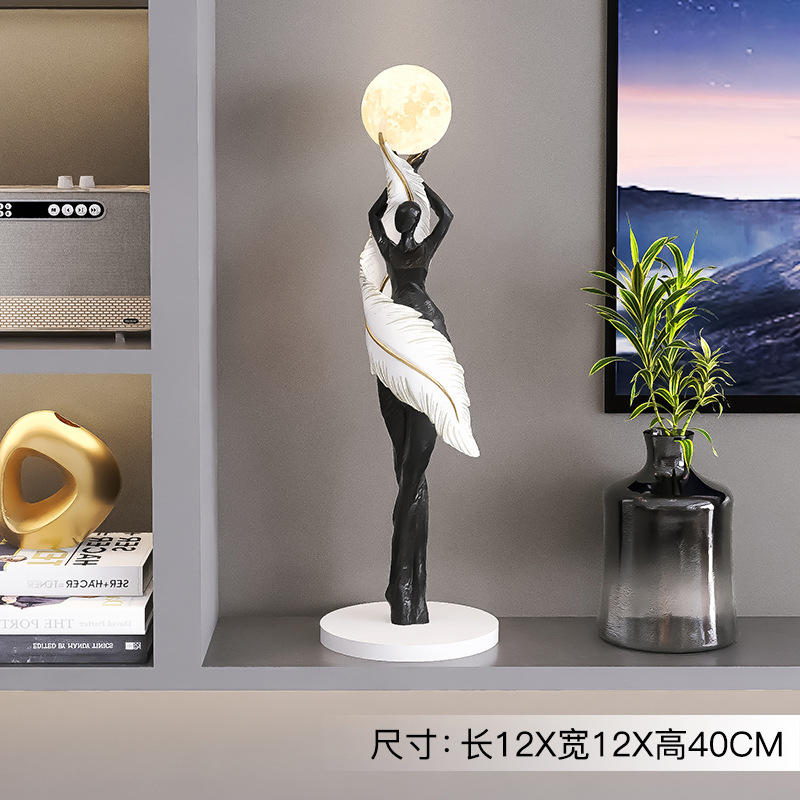 Floor Lamps Modern Art Lamp Home Decoration Lights Living Room Bedroom Humanoid Atmosphere Couch High-End Sculpture LED Lighting