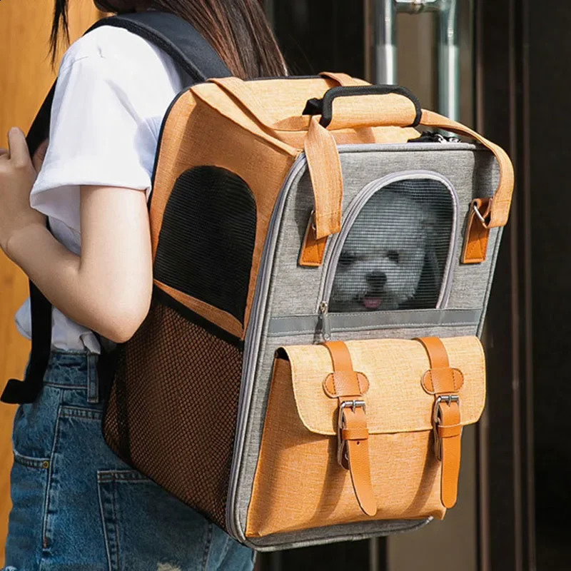 Pet Backpack Cat Bags Fashion Outdoor Travel Backpack for Cat Small Dogs Transport Backpack s Cat Supplies 250526