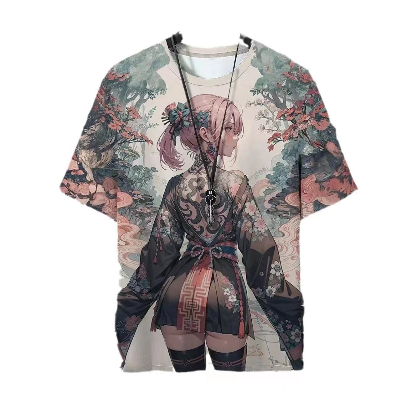 2025 Summer New Men's T-shirt New Summer Men's Round Neck Printed Fashion T-shirt Fashion Short Sleeve Casual Designer Loose Popular Top