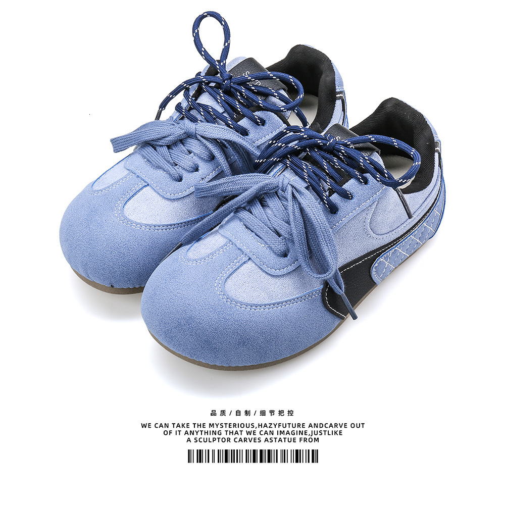 designer Hot-Selling Women's Shoes Soft Sole Comfortable Ins Korean Style Agan Shoes for Female Students Sports Casual Flat Height-Increasing Ger