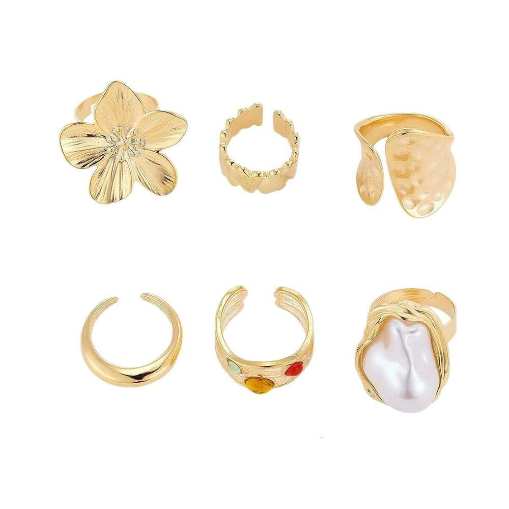 womens elegance luxurious baroqueinspired pearls flowers jewelry collection