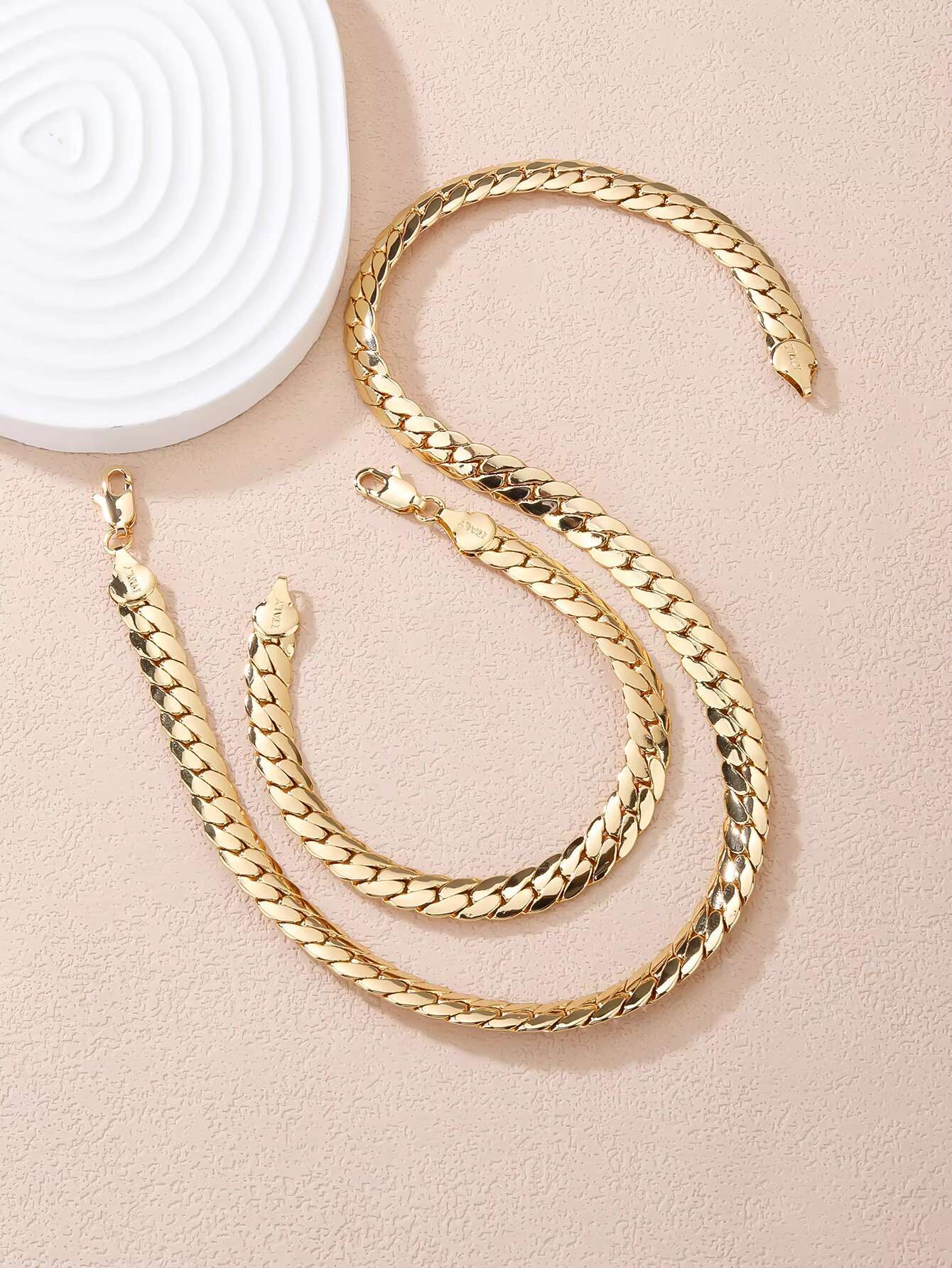 Wholesale Saudi 10k Real Oro Original Copper 18k 22K Gold Pure Filled 14k Necklace Plated Jewelry Bracelet Set for Women