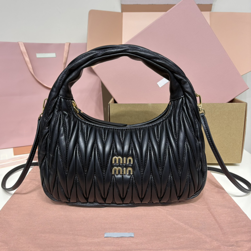 Designer bag Shoulder bag Wallet Luxury Bag Metallic engraved soft sheepskin Hobo bag crossbody bag Wander Matelasse Fashion handbag Women's Purse Underarm bag Mini