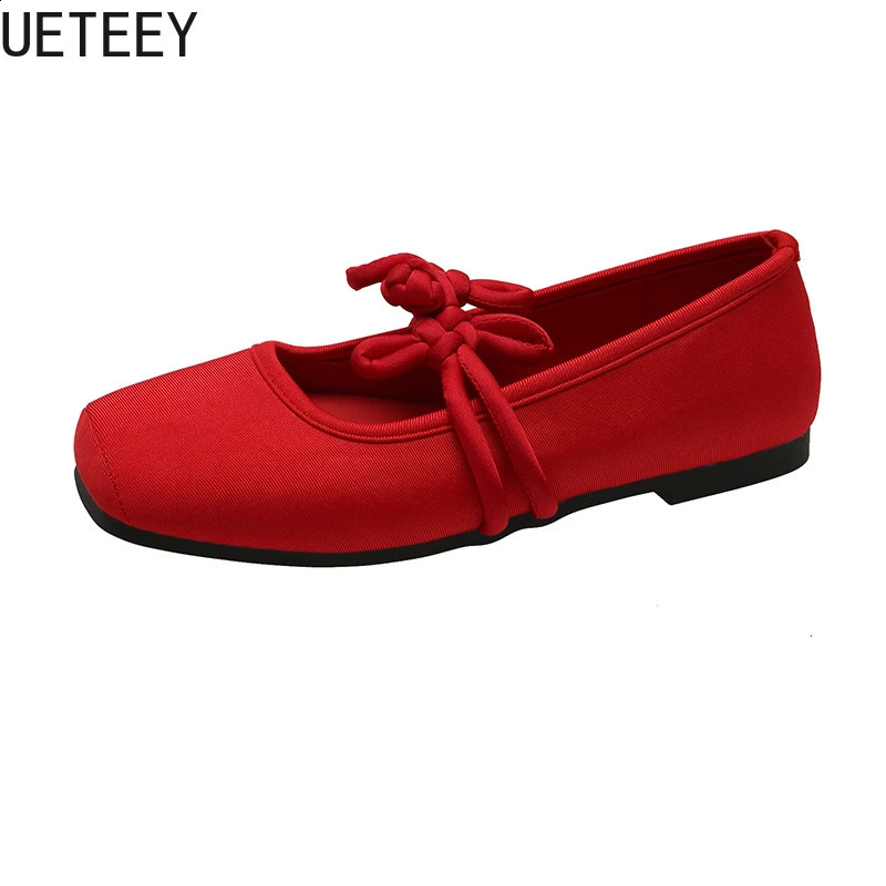 Ethnic Style Women Loafer Shoes Fashion Shallow Slip On Shoes Spring Autumn Party Shoes 250528