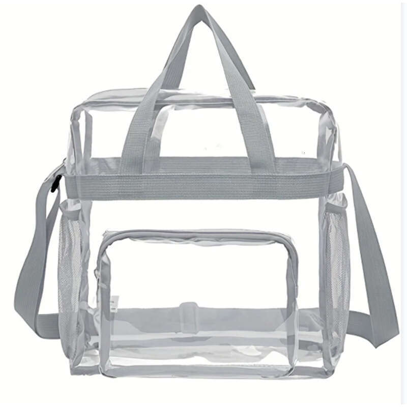 Transparent PVC Large Capacity Duffel Portable Handheld Travel Cold-Proof Toiletry Bag