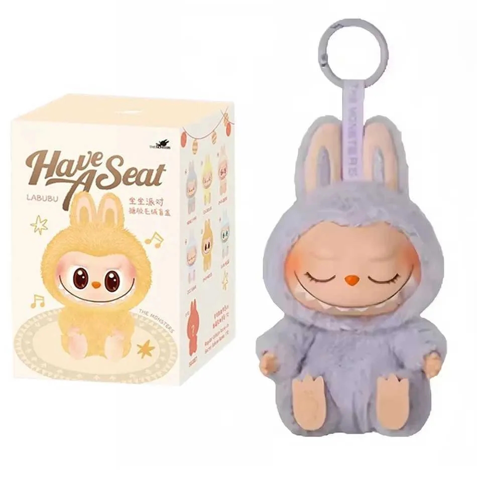 15cm Labubu Macaron The Monsters Labubu Party Vinyl Plush Blind Box Decorative Surprise Box Doll Collection Birthday GiftC250325
