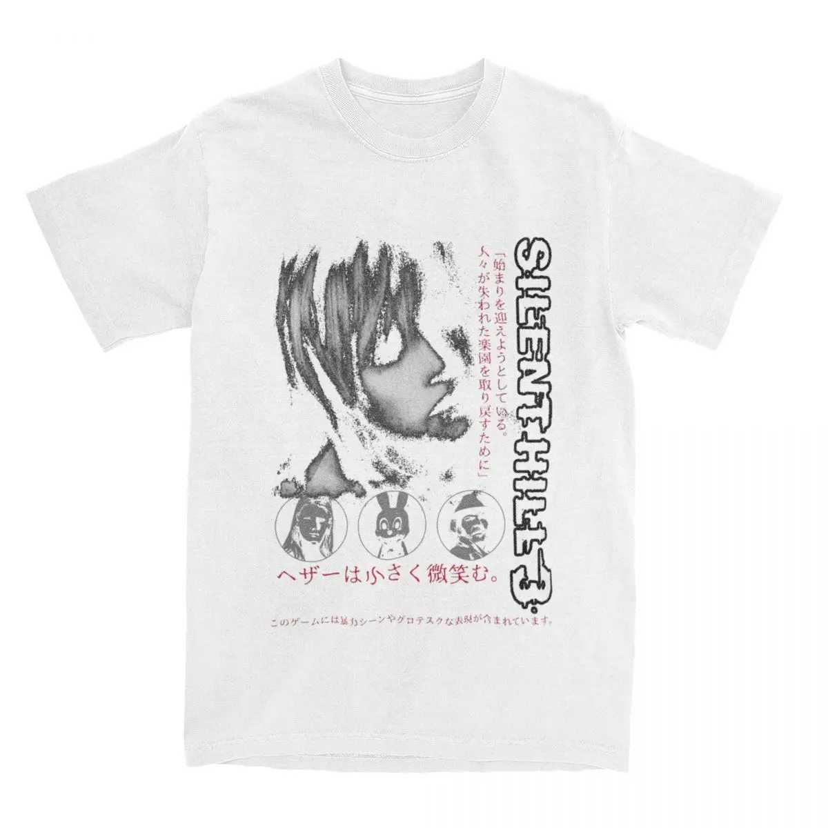 Silent Hill 3 Men Women T Shirt Horror Game Fun Tee Shirt Short Sleeve O-Neck TShirt Cotton Vintage Casual Large Size TshirtC250603