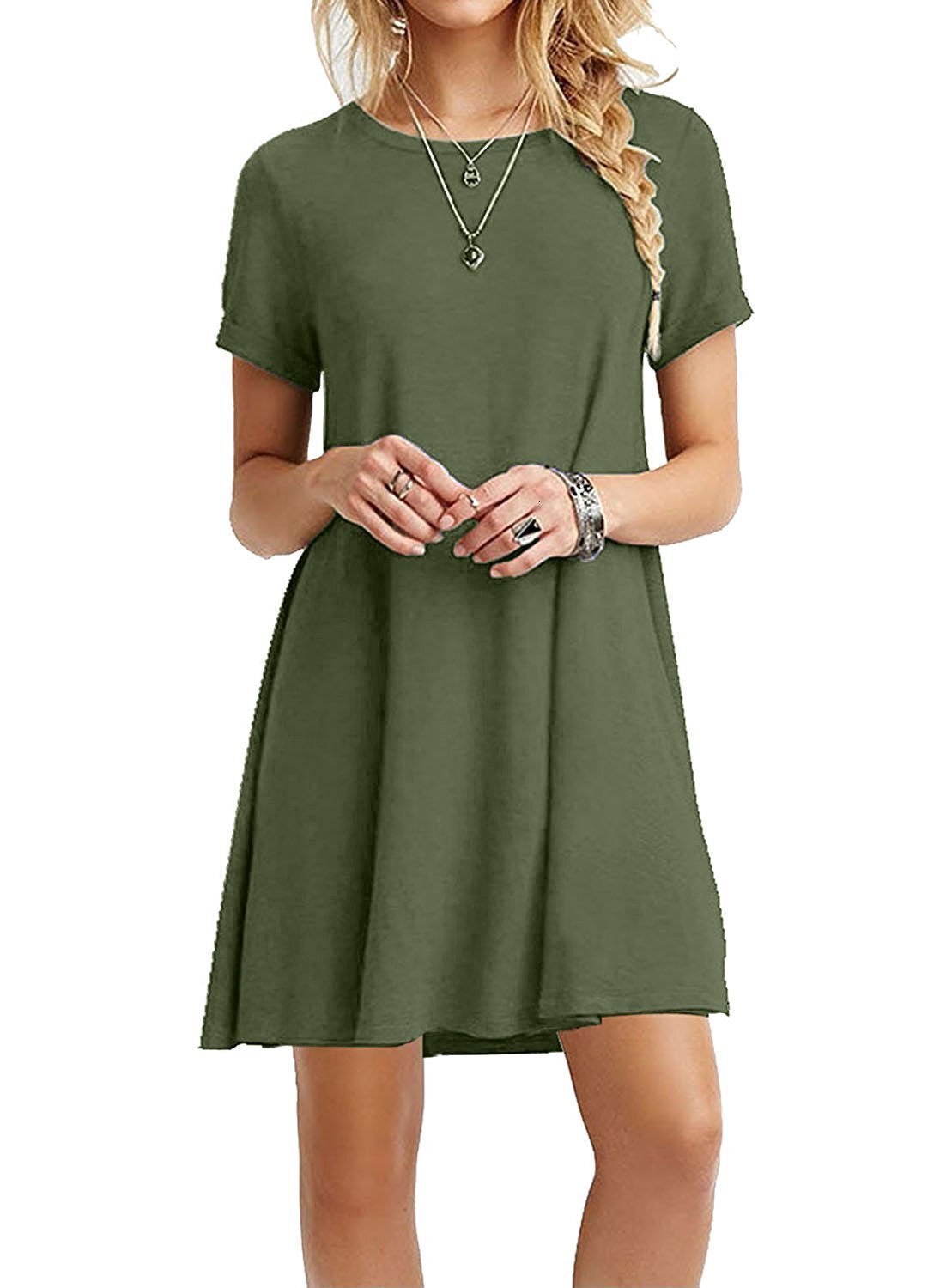 women's wear Short Sleeve Dress Women's New Fashion