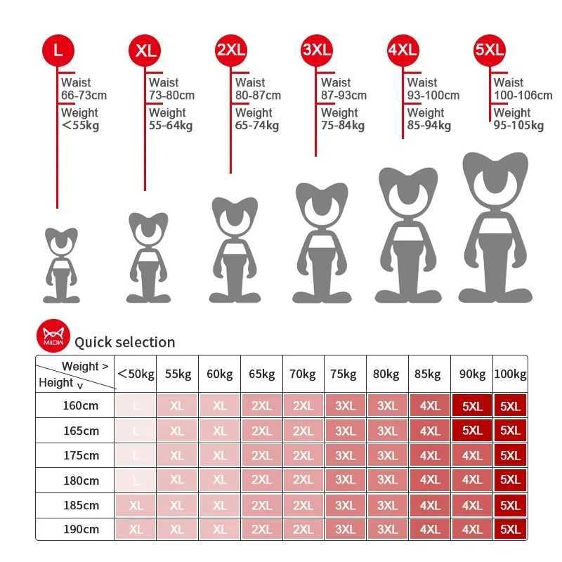 MiiOW 4Pcs Ice Silk Mens Panties Sexy Seamless Man Boxershorts Graphene Antibacterial Men Underwear Breathable Man Boxer Briefs W250603