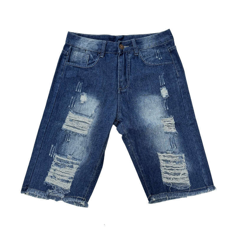Slim Fit Fashion Jeans Men's Shorts B5