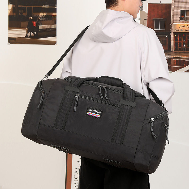 Large Capacity Foldable Handheld for Men Women, Students, Long and Short Distance Travel Lage Bag, Water-Resistant Multi-Functional Bag